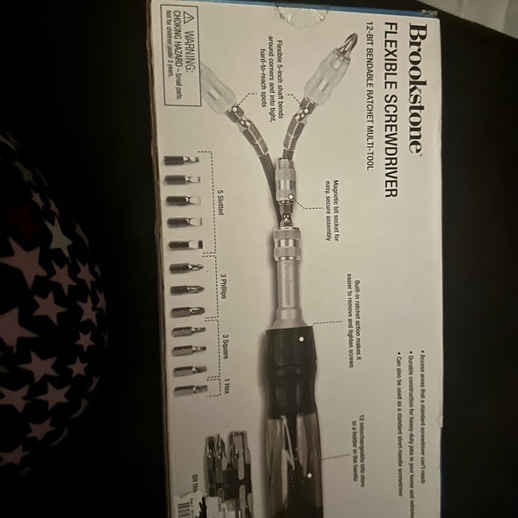 Flexible screwdriver with bits included - Picture 7 of 11